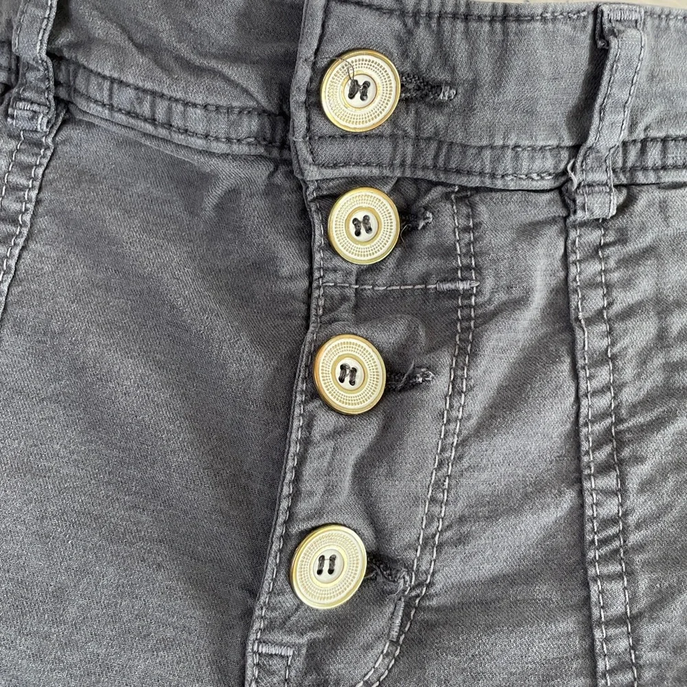 Anthropologie Charcoal Cargo Shorts the Wanderer size 28 - Picture 3 of 5